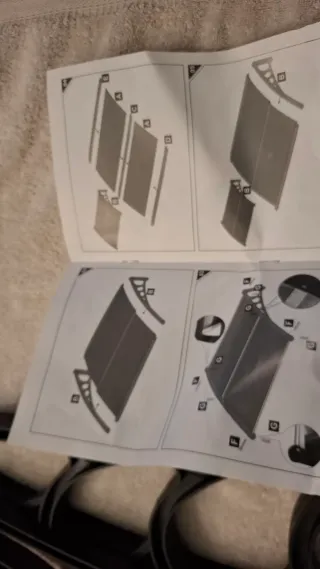 Toldo policarbonato Outsunny 80x200cm