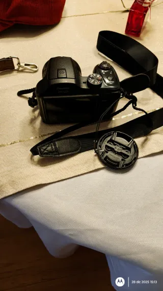 Cámara Bridge Panasonic Lumix FZ20 Negra