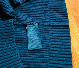 Jersey Tommy Jeans cremallera XXL azul