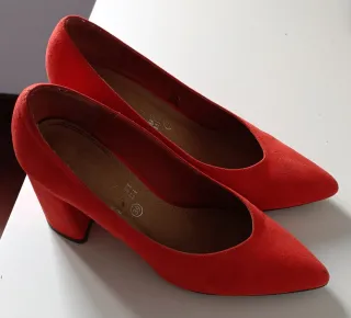 Zapatos Marypaz Naranja Talla 39