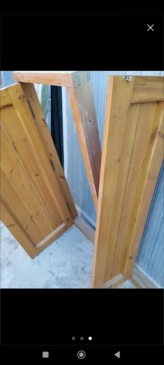 Marco para leñero de chimenea