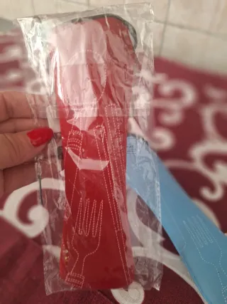 3 portaposate in tessuto