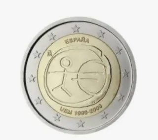 Moneda 2€ España Policía Nacional 1824-2024