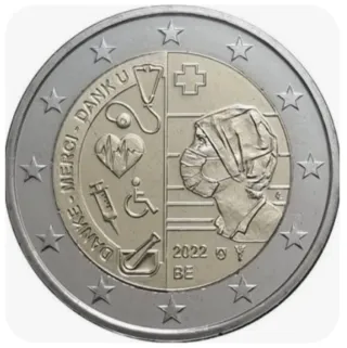 Moneda 2€ España Policía Nacional 1824-2024