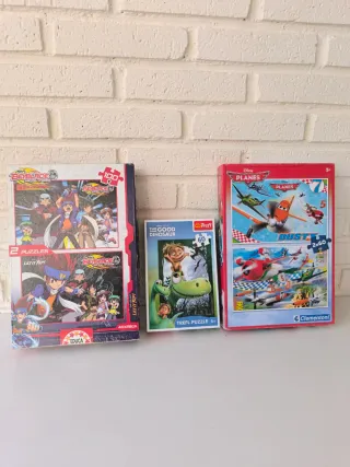 Lote de Puzzles Infantiles