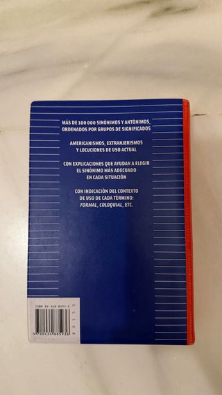 Diccionario sinónimos y antónimos