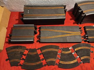 Lote pistas Scalextric con cobre