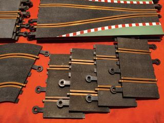 Lote pistas Scalextric con cobre