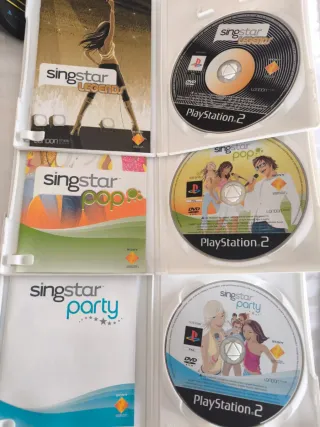 Lote Juegos PlayStation 2 + complementos
