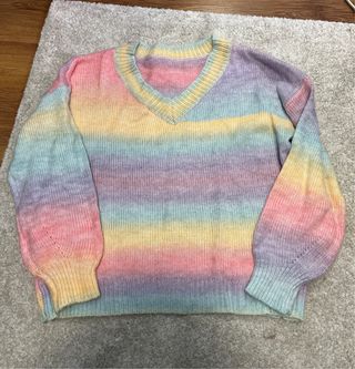 Jersey Oversize Arcoíris