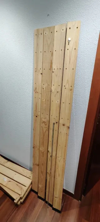 2 Estanterías madera pino Ikea