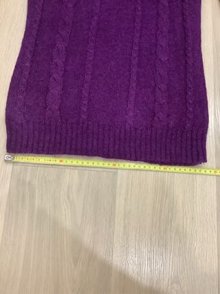 Jersey Mango cuello alto morado