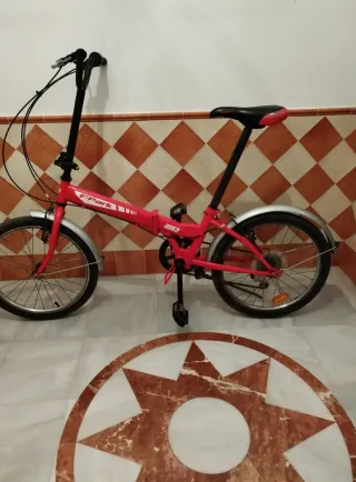 Bicicleta Plegable Roja F-Park