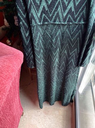 Vestido Nicoli brillo zigzag