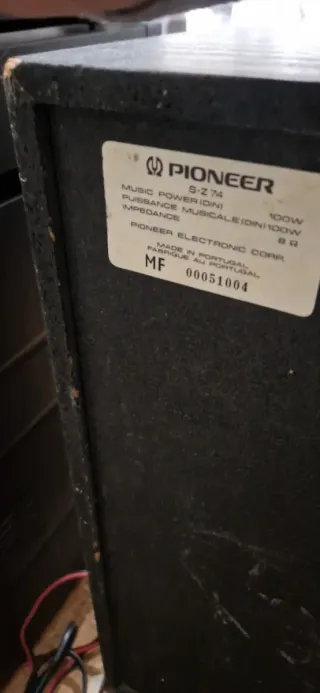 Equipo de música HI Fi Pioneer