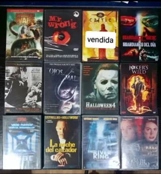 Películas DVD Terror/Suspense - 2€ cada una