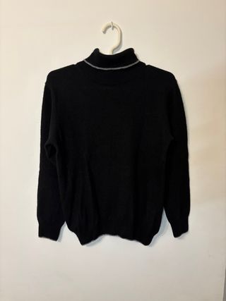 Jersey de Cachemira Negro