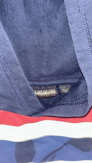 Felpa Napapijri Blu/Rosso