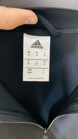 Chaqueta Adidas Track Jacket Negra