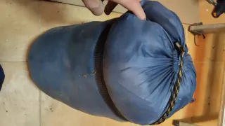 Saco de dormir azul
