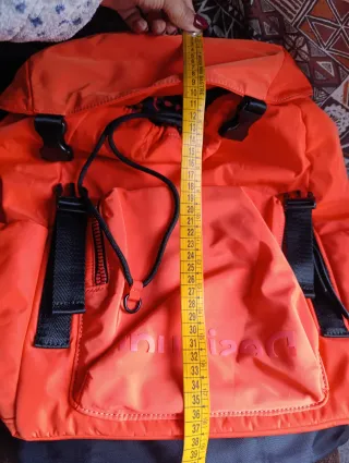 Mochila Desigual Naranja Grande