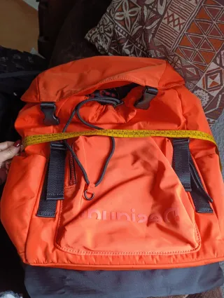 Mochila Desigual Naranja Grande
