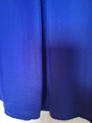 Blusa Mango Azul Talla M