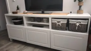 2 Puertas Besta Ikea Blancas SMEVIKEN