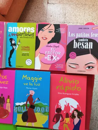 Libros Novelas Románticas.2€ Unidad