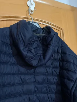 Abrigo acolchado MLN azul