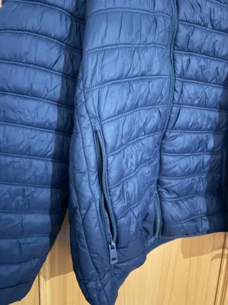 Abrigo acolchado MLN azul