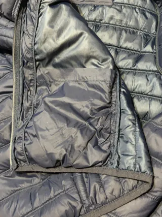 Abrigo acolchado MLN azul