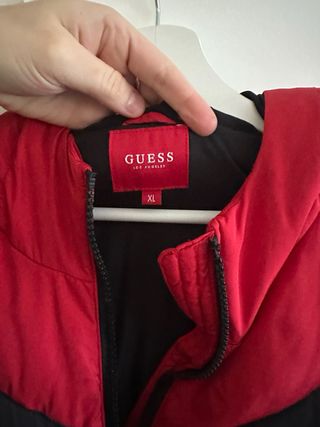 Chaqueta Guess acolchada con capucha