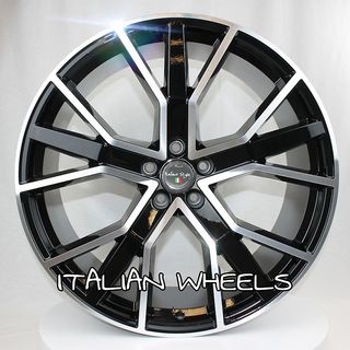 LLANTAS MOD. RS6D 19 PULGADAS NEGRO PULIDO.