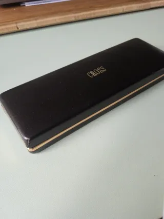 Bolígrafo Cross Bañado en Oro Antiguo