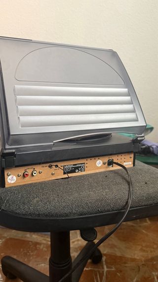 Tocadiscos Lauson Plata y Negro