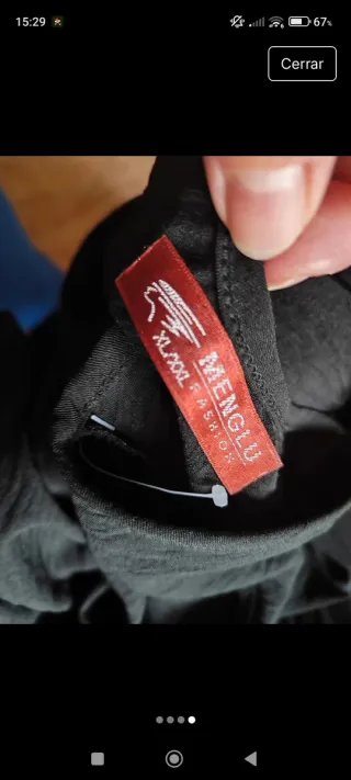 Vestido negro sin mangas