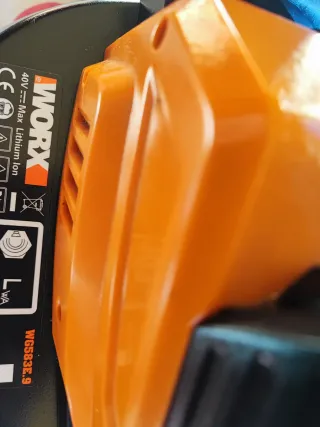 Aspirafoglie Soffiatore WORX Brushless 40V