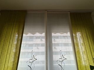 Paneles Japoneses Verdes y Blancos