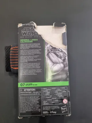 Star War Lando Calrissian Deluxe Figura Hasbro