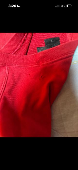 Felpa Jordan Rossa Jumpman