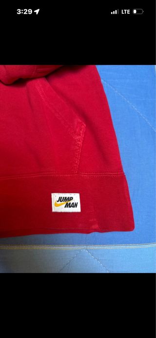 Felpa Jordan Rossa Jumpman