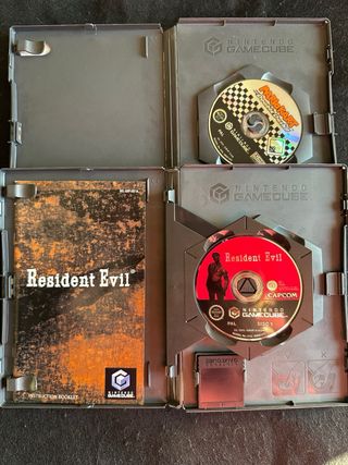 Mario Kart Double Dash!! & Resident Evil - GameCub