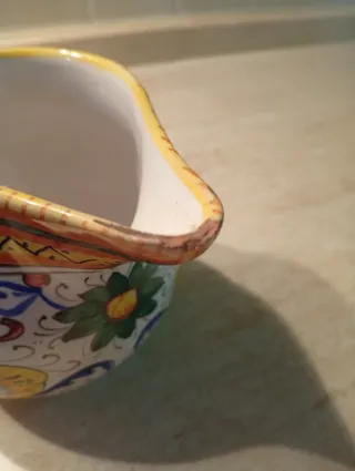 Brocca Deruta dipinta a mano