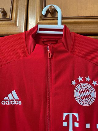 Chaqueta Adidas Bayern Múnich Hombre Roja