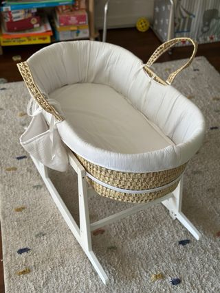 Cesta Moisés Bebé CucosBaby - Como Nueva