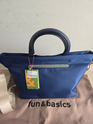 Bolso Fun&Basics Azul con Bandolera