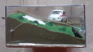 Diorama Fiat Nuova 500 Sport