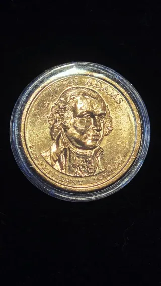 Moneda 1$ John Adams Presidente 1797-1801