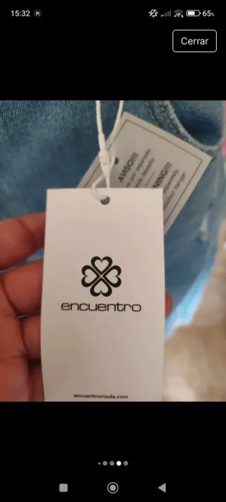 Shorts vaqueros nuevos